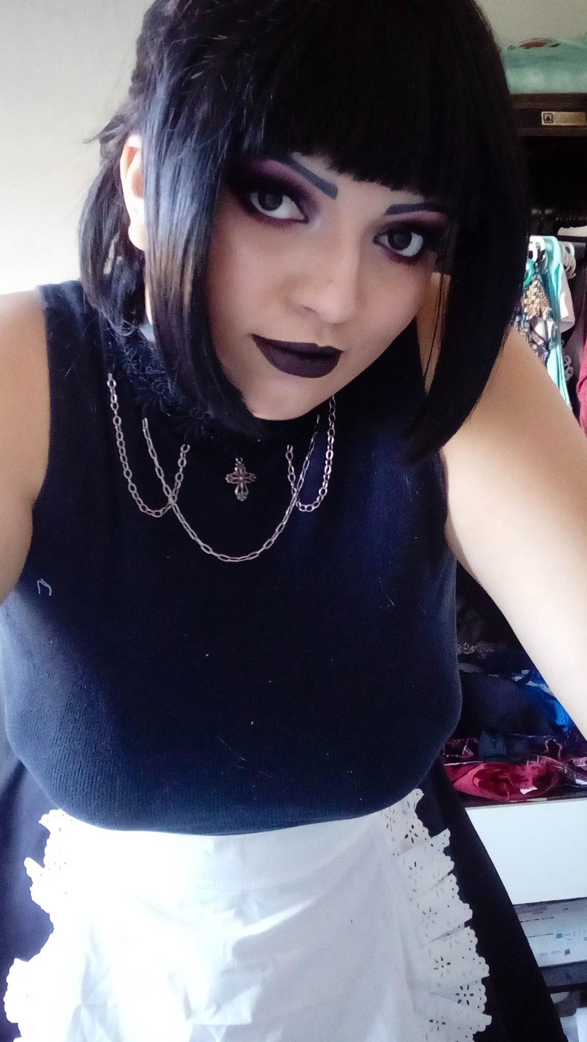maid Goth GF Selfie Set